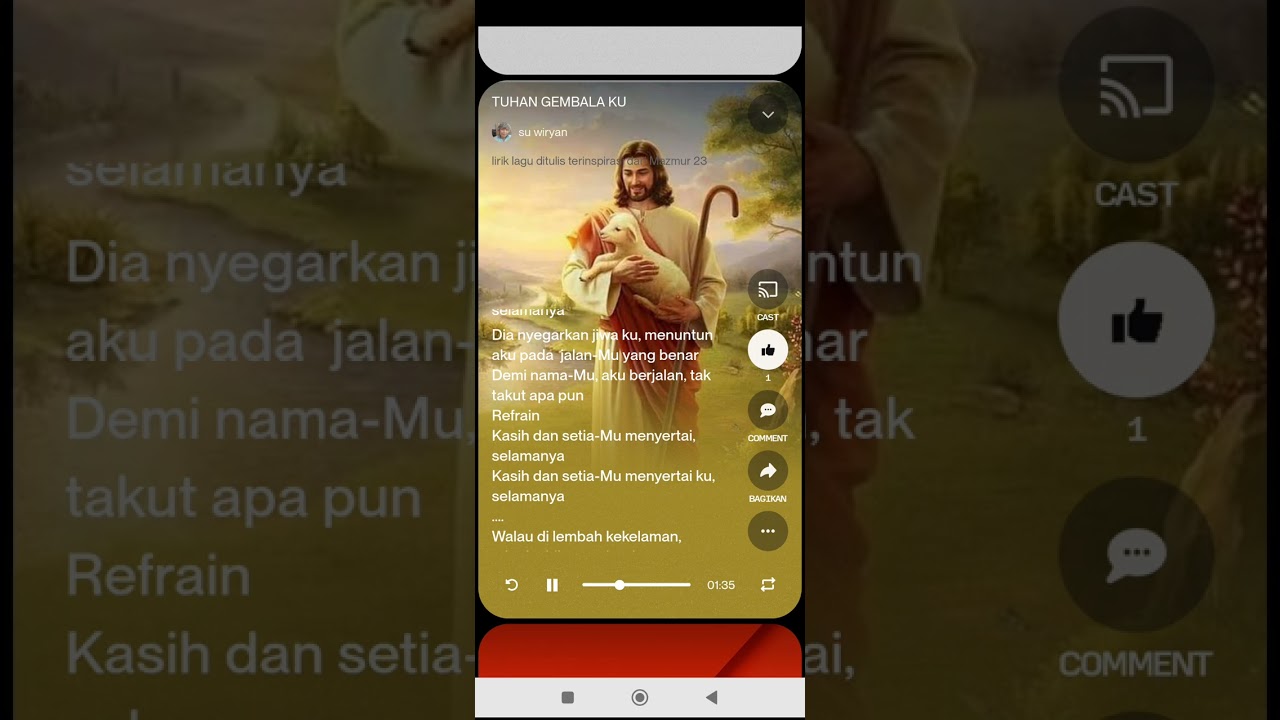 TUHAN GEMBALA KU #wiryan 