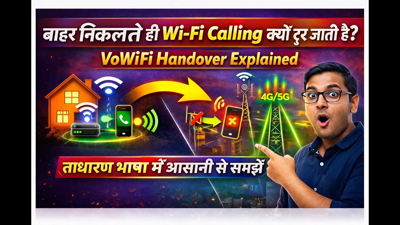 Why Wi-Fi Calling Breaks When You Step Outside | VoWiFi Handover Explained Simply