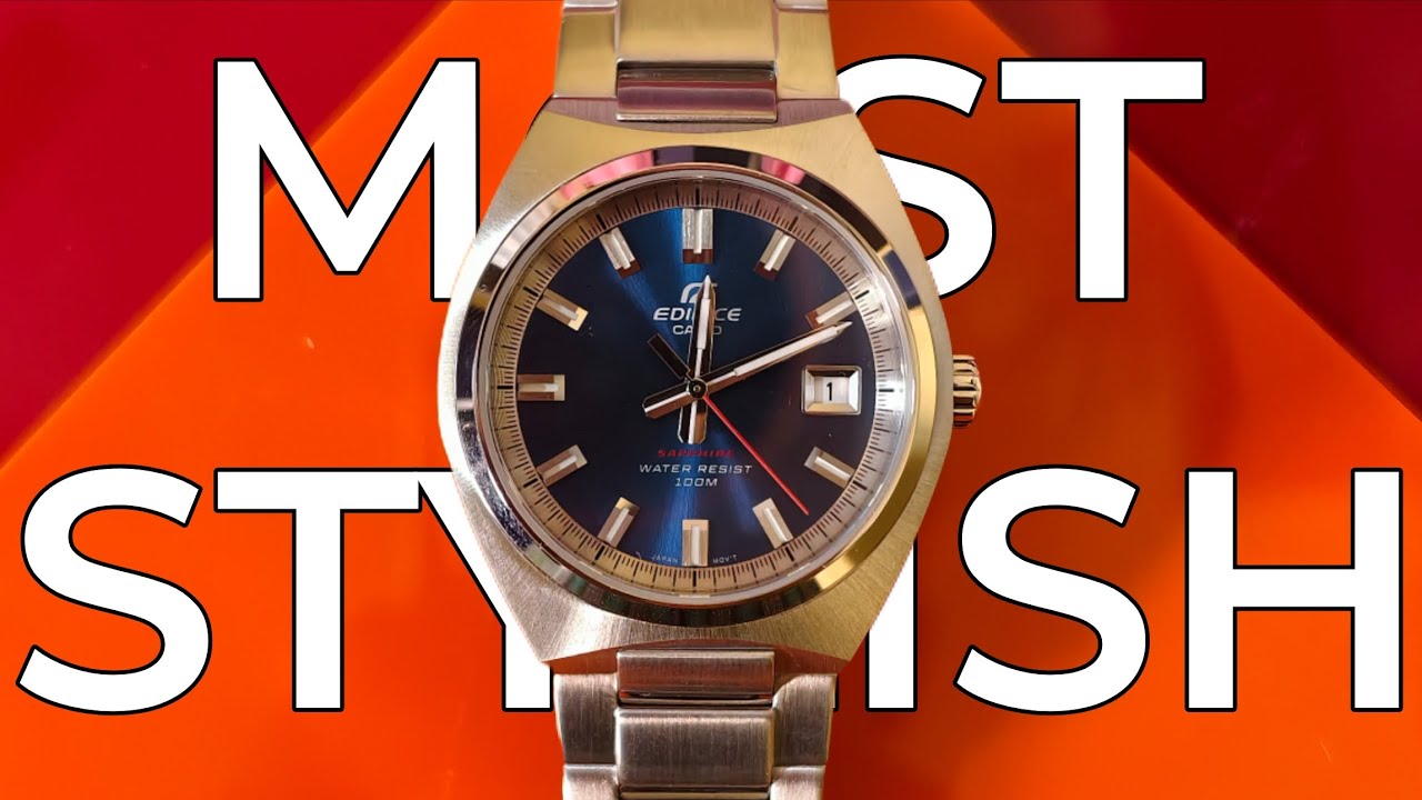 Most Stylish Edifice | Casio Edifice EFB-109D-2AVDF Unboxing ⌚ | Sapphire Glass 