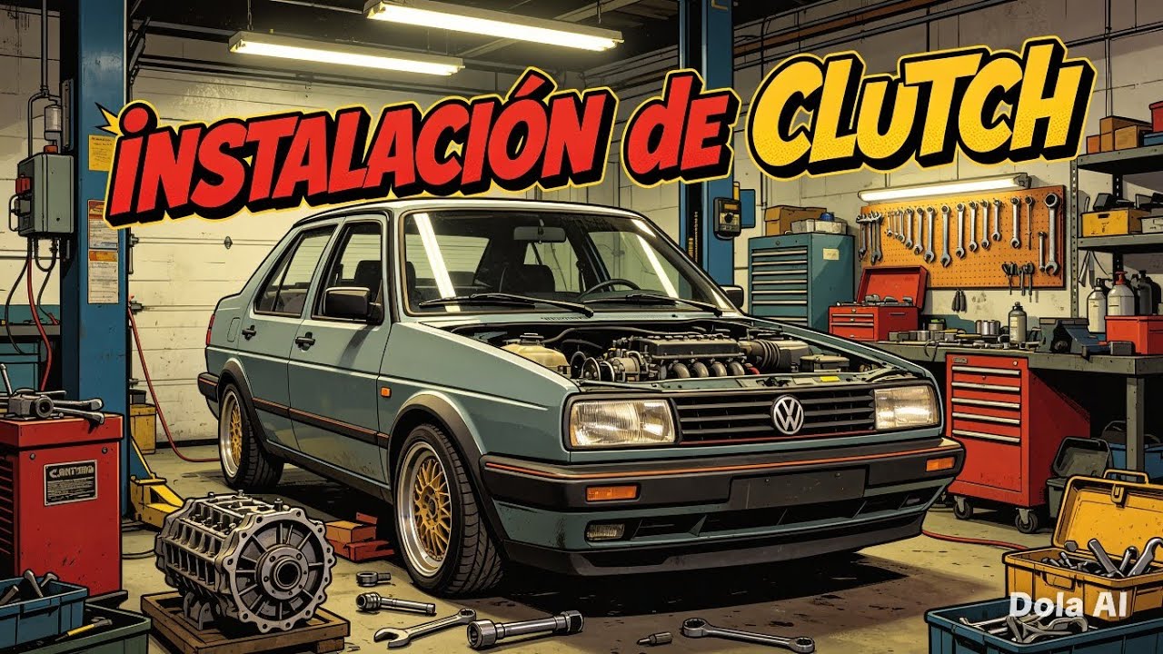 clutch Jetta caribe atlantic posición correcta y centrado