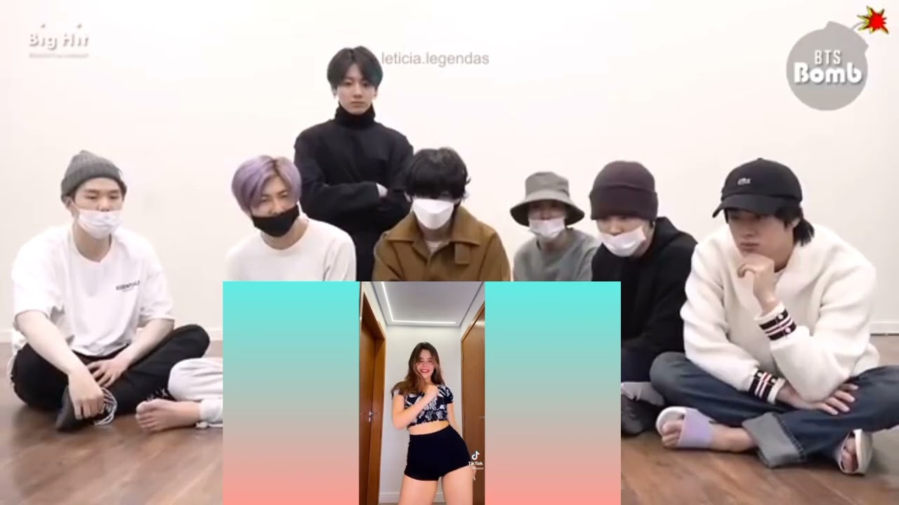 BTS reagindo a Tik Tok