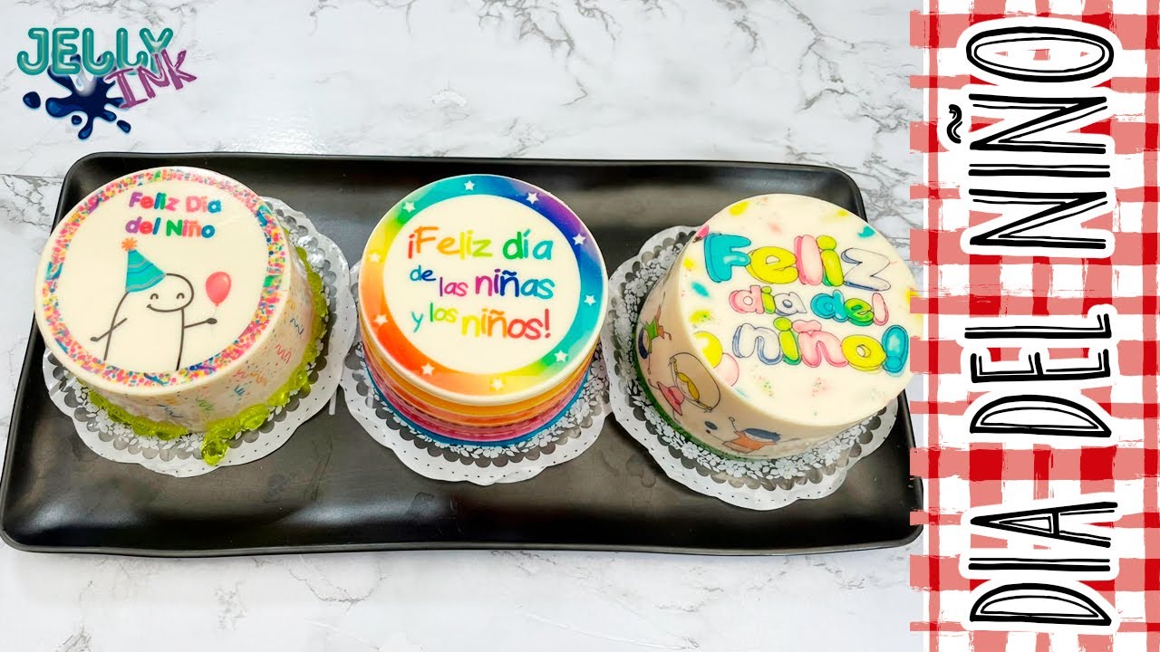 Gelatinas para Venta | Día del Niño | Gelatina Arcoiris | Jelly Ink