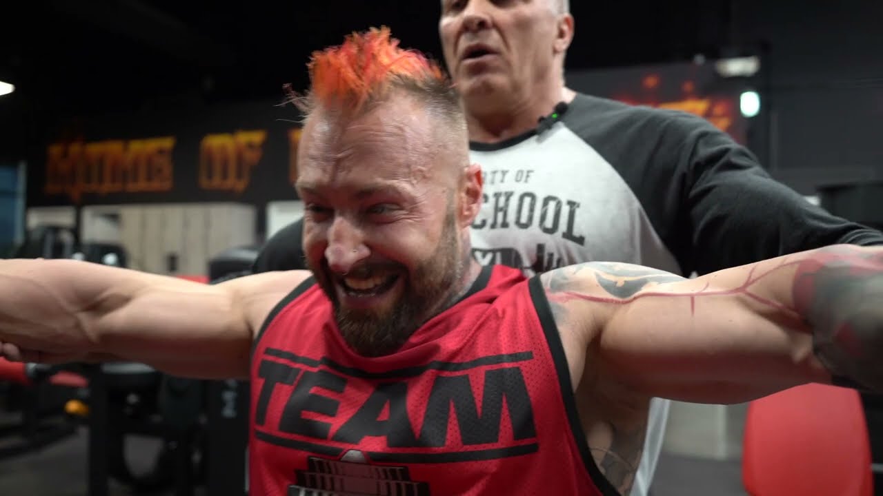 The Most Intense Delts and Arms Workout I’ve Ever Had with Milos Sarcev at the Dragons Lair Gym