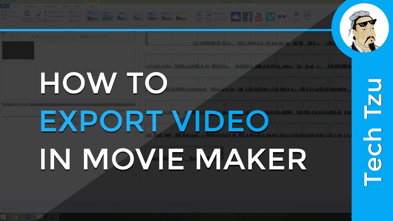 Как экспортировать видео в Movie Maker