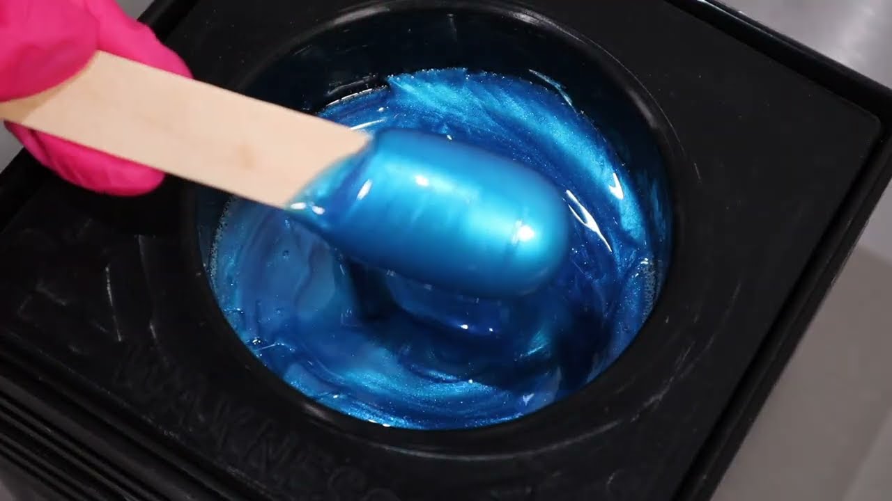 Waxness Neon Series Blue Rosin Free Gel Hard Wax