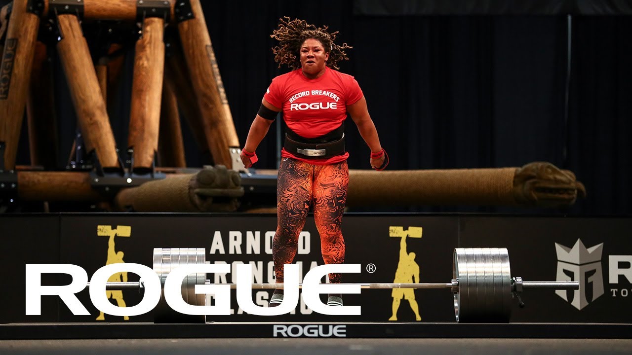 Women's Elephant Bar Deadlift | Rogue Record Breakers 2020