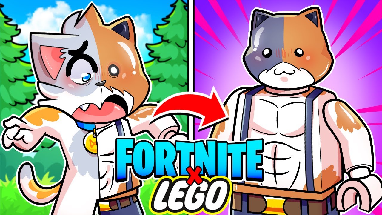 DE GATITO a GATITO LEGO en FORTNITE! 🙀 - Gatoronron