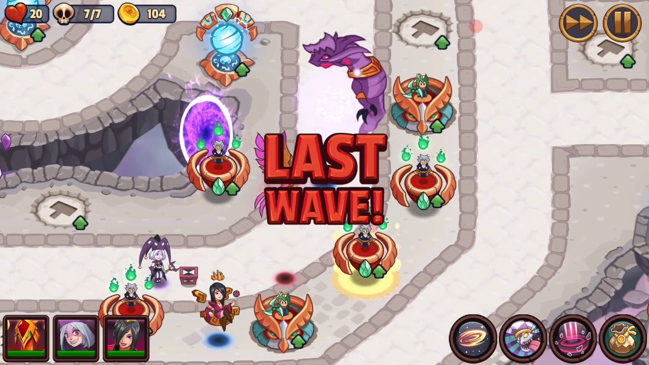 Realm Defense - World 4 Level 110-Heart of the Void - Campaign 3 Stars