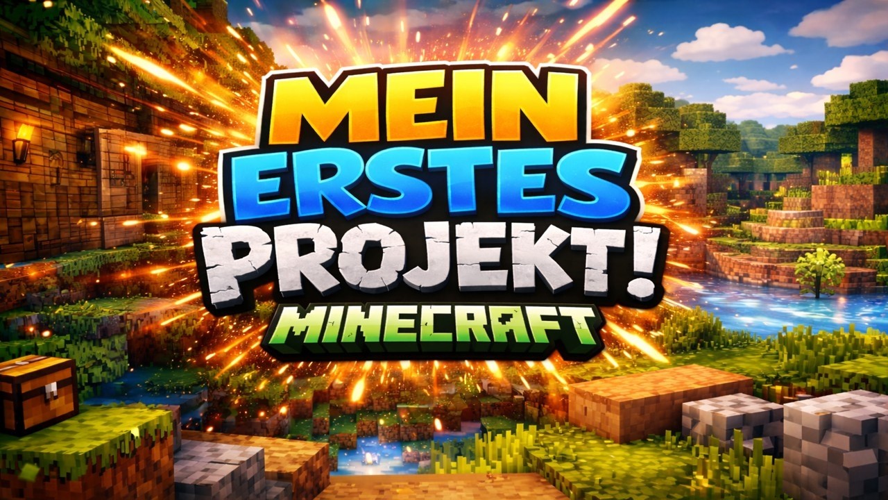 Mein erstes Projekt: Minecraft Überleben Teil 1