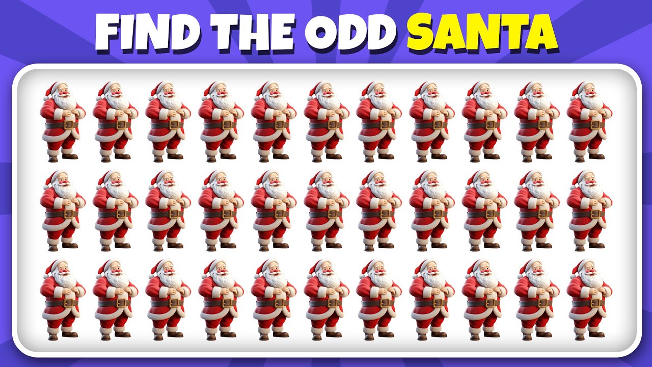 Ultimate Christmas Quiz 🎅🎄 Find The Odd One Out 👀 Choose Your Gift 🎁 Spot The Difference ✨