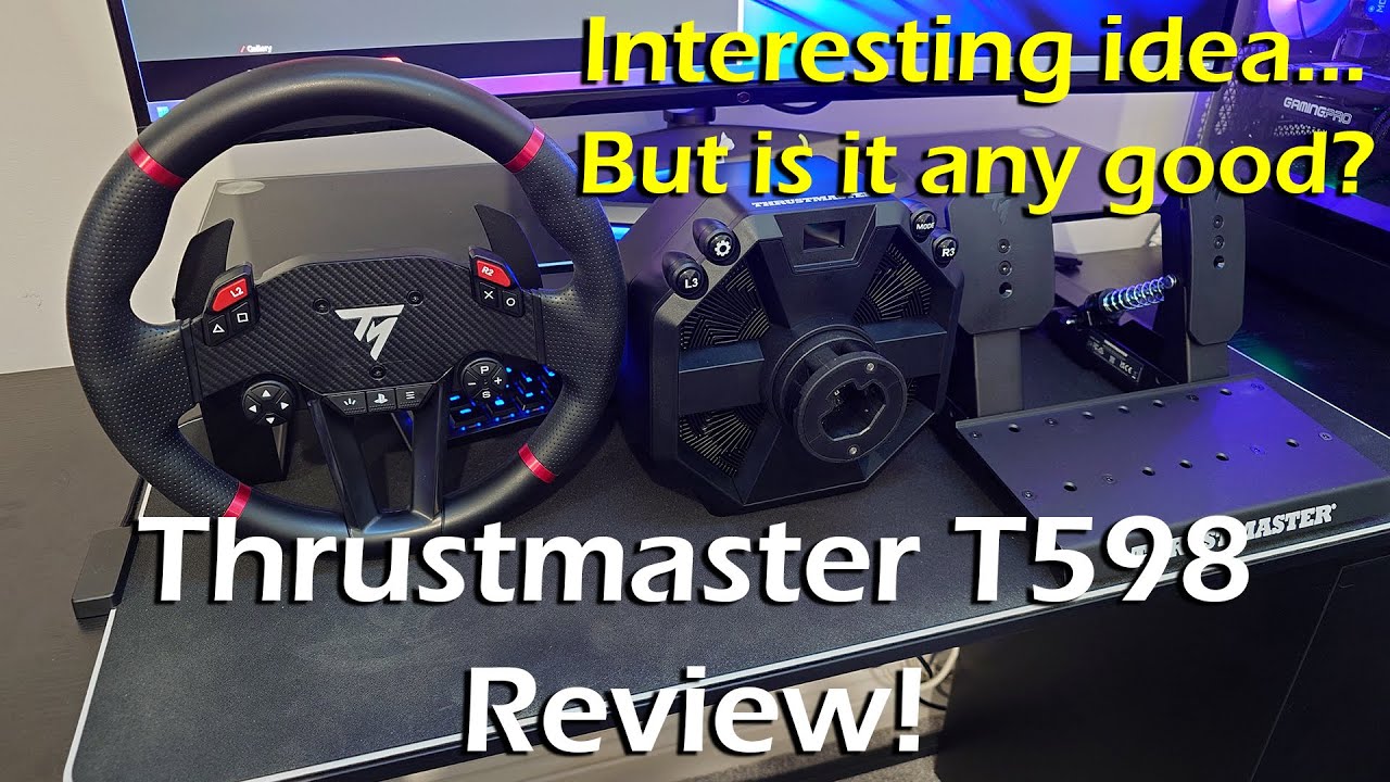 Обзор Thrustmaster T598 — еще один вариант для владельцев консолей!