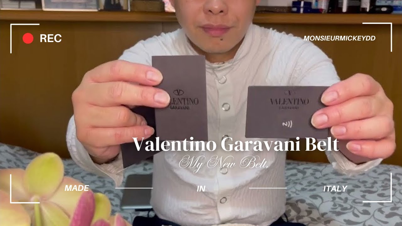 Unboxing Valentino Garavani Belt || Black Friday || Monsieurmickeydd