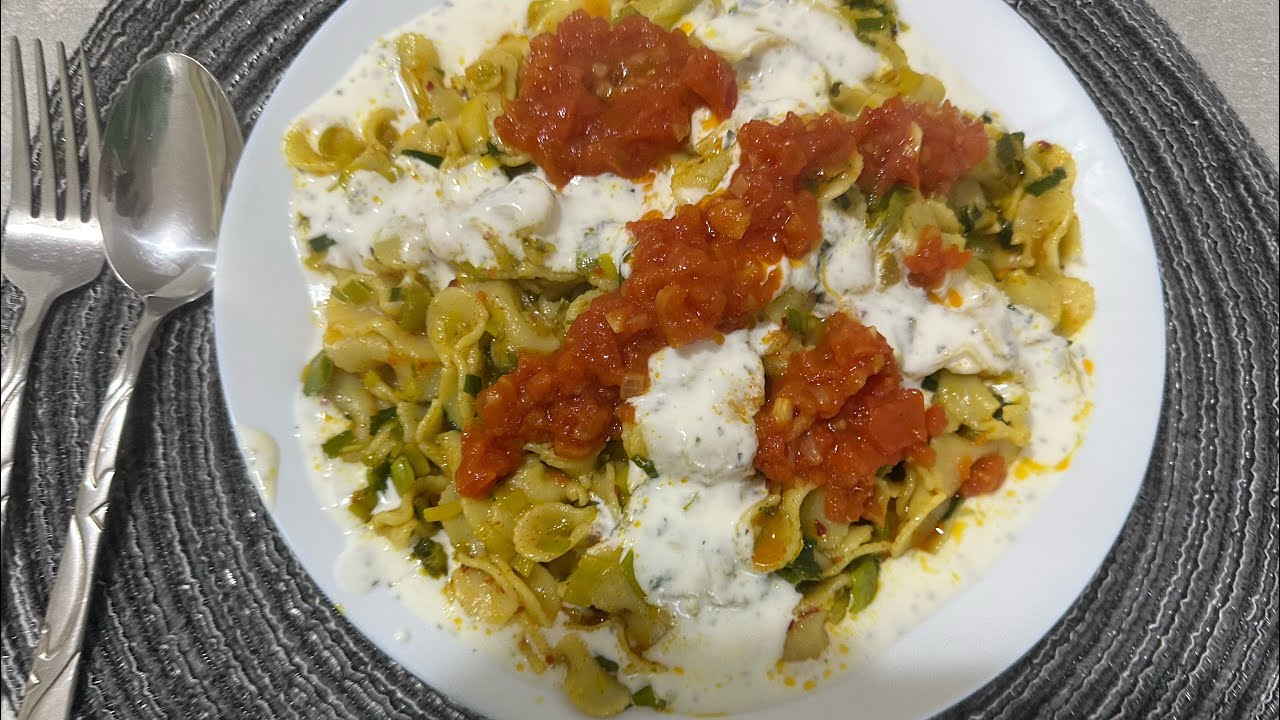 طرزه تهیه ساده ماکارانی اشکیlet’s make makarani ashaki 🌸