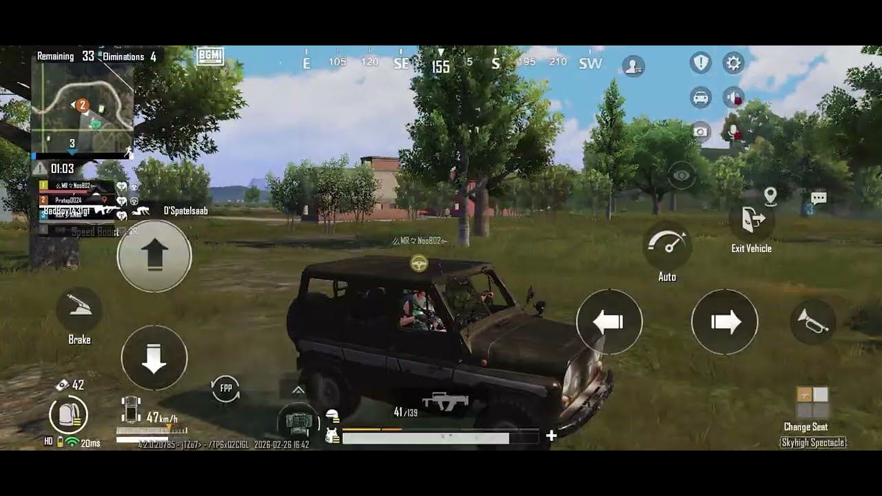 Car se knockdown 4 KILLS 