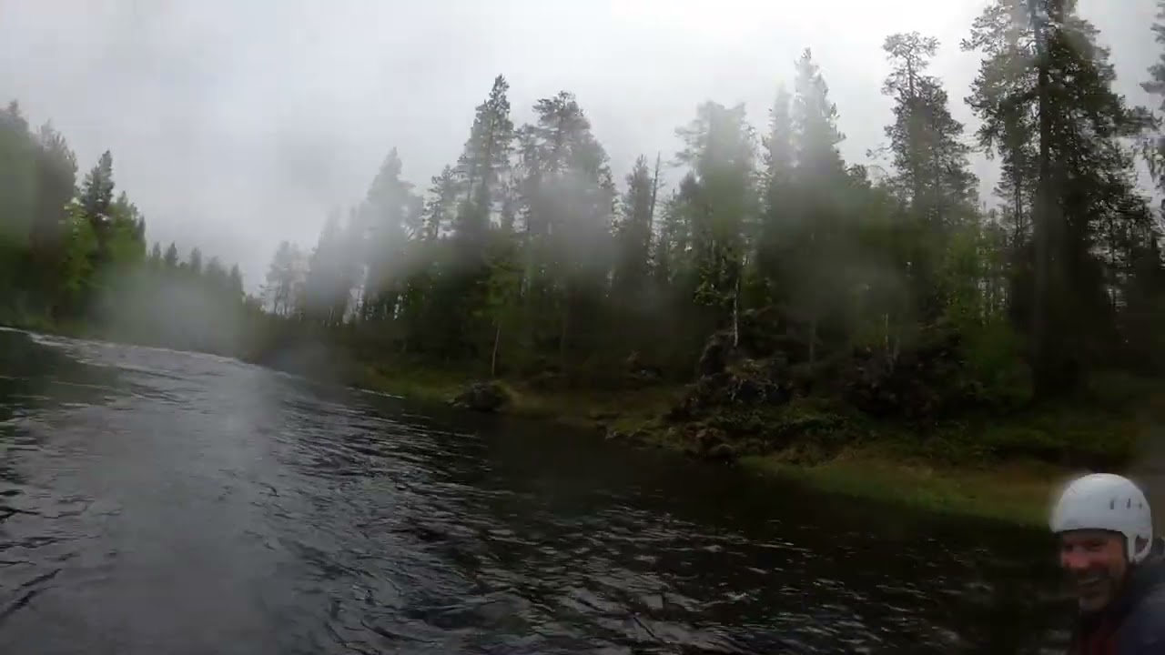 Kuusamo kes&auml; 2025 koskilasku