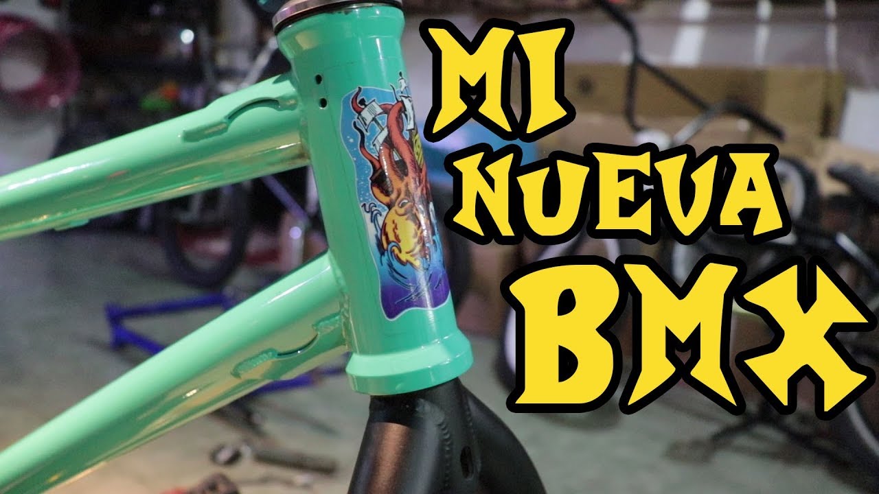 Solo iba a BMXposser Shop a poner MI CUADRO NUEVO | ME SORPRENDEN CON PIEZAS Y RENUEVAN TODA MI BMX