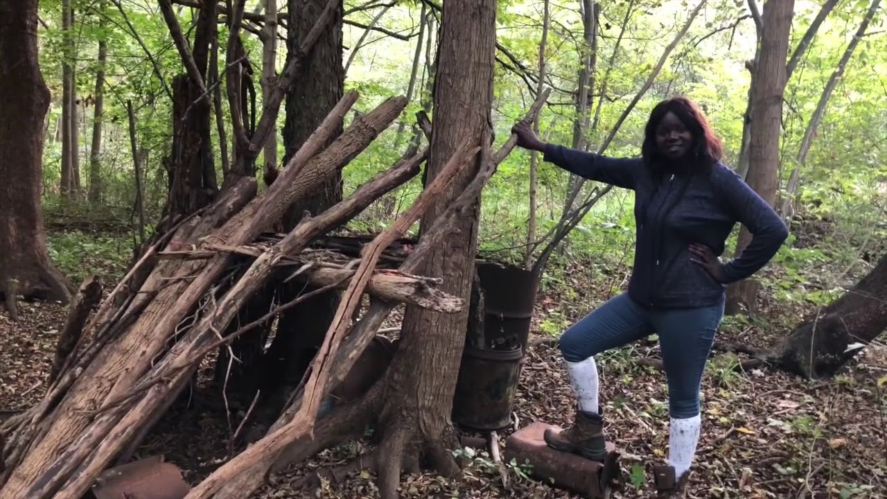 Adventure in the woods with Josey
