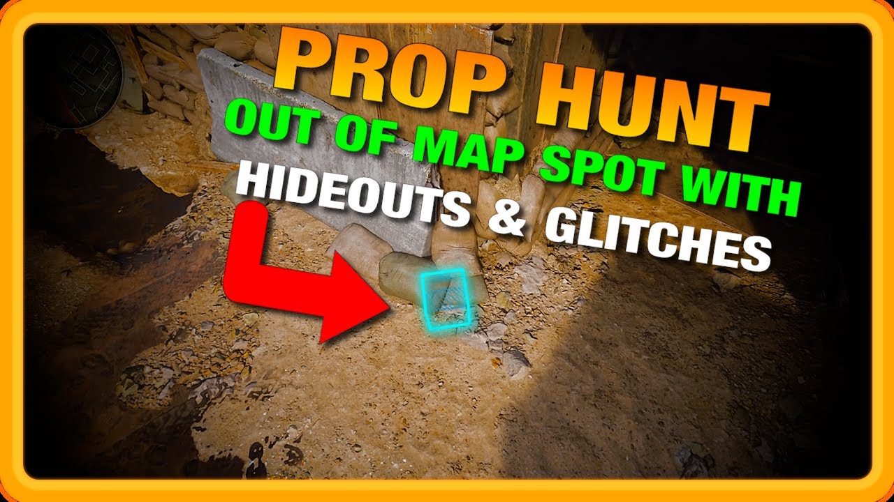 BO6 PROP HUNT GLITCHES & HIDEOUTS