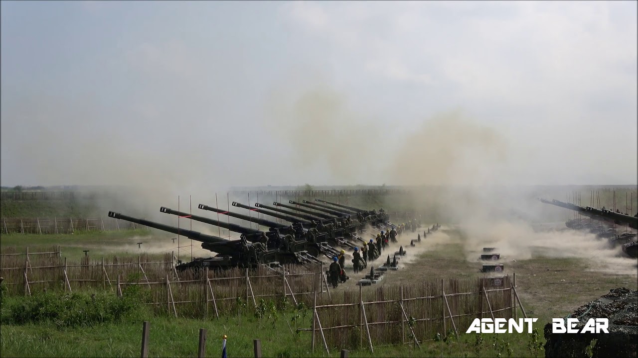 國軍58砲M110A2實彈射擊