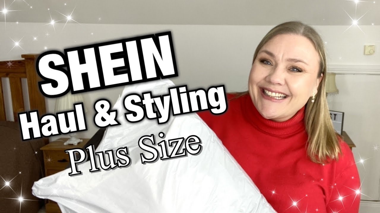 SHEIN plus size HAUL and STYLING | plus size fashion
