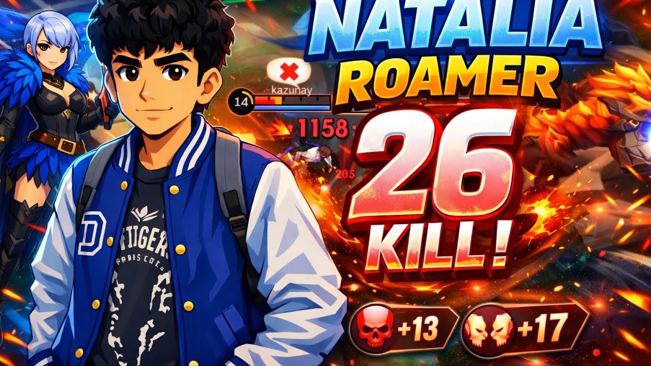 Natalia Roam 26 Kill — Gameplay Sadis!