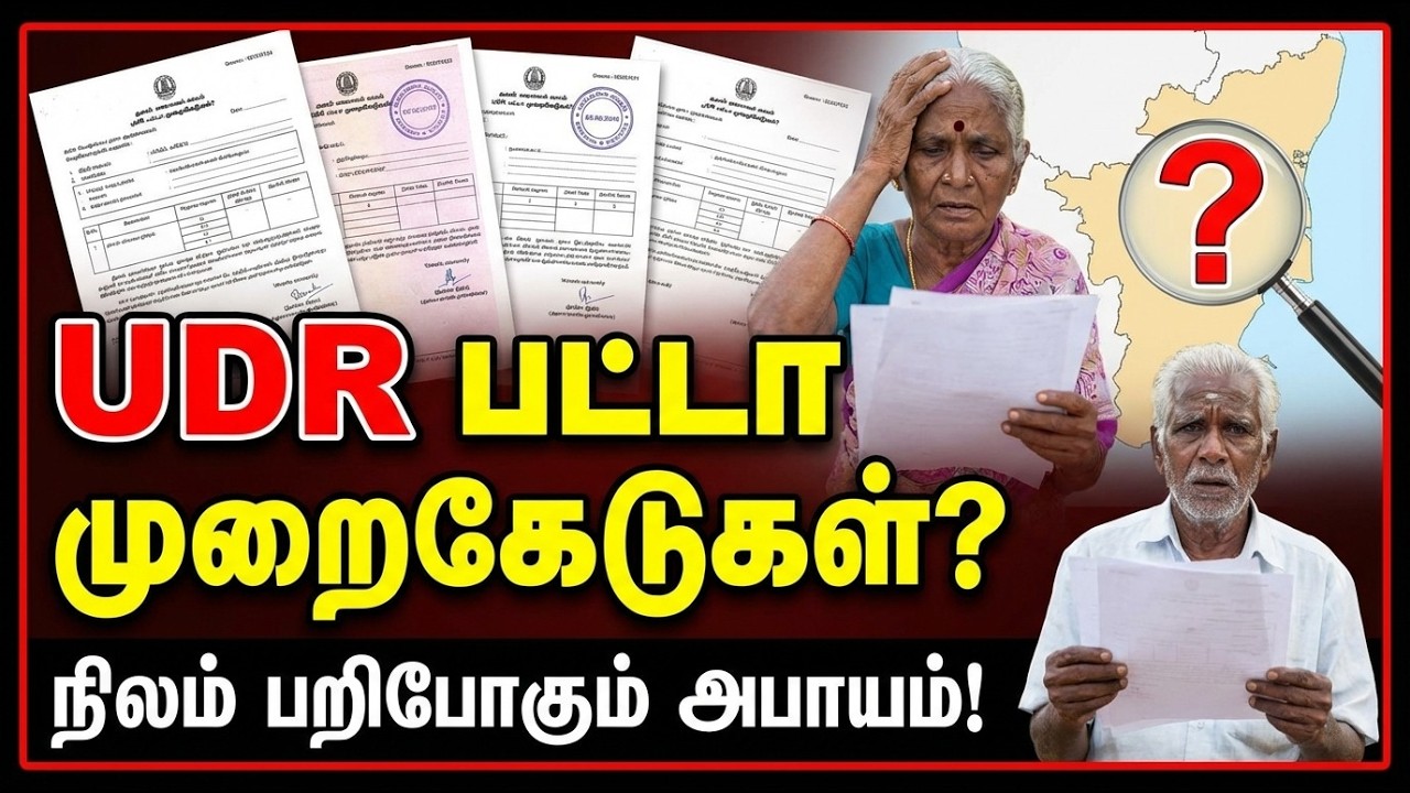UDR பட்டா குளறுபடிகள்? ⚠️📄 | UDR Patta Errors – Common Problems!