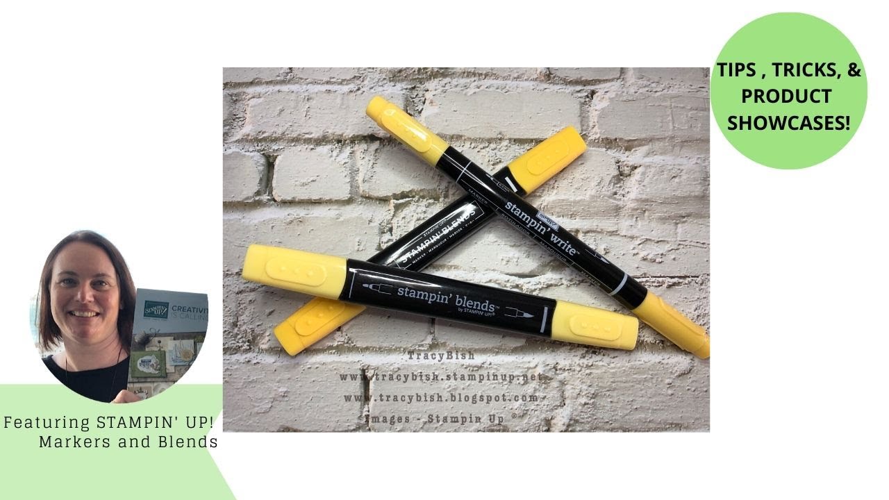 Tips & Tricks Video # Stampin Write Markers & Stampin Blends!