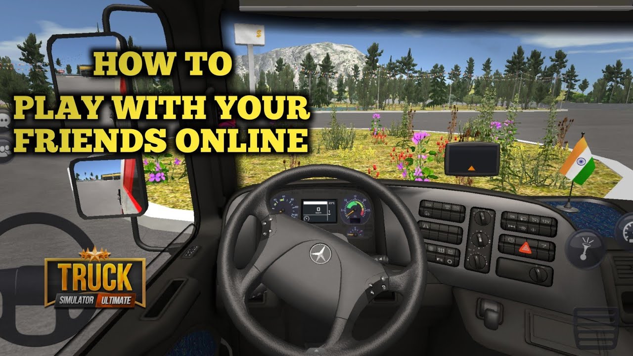 How To Play with your Friend Online | Multiplayer Mode | Truck simulator ultimate