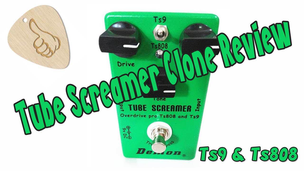 Ibanez Tube Screamer clone by Demon - Tested on single coils, Humbuckers & EMG pickups