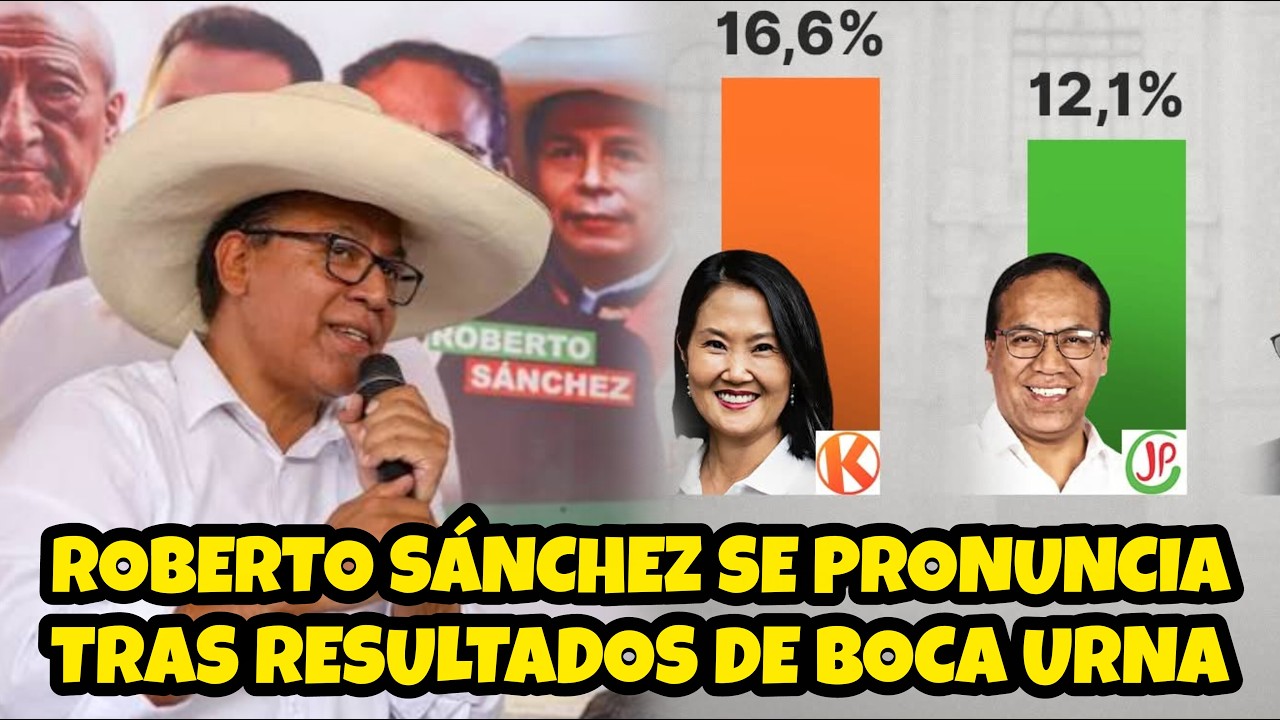 ROBERTO S&Aacute;NCHEZ SE PRONUNCIA TRAS RESULTADOS DE BOCA DE URNA- SEG&Uacute;N IPSOS