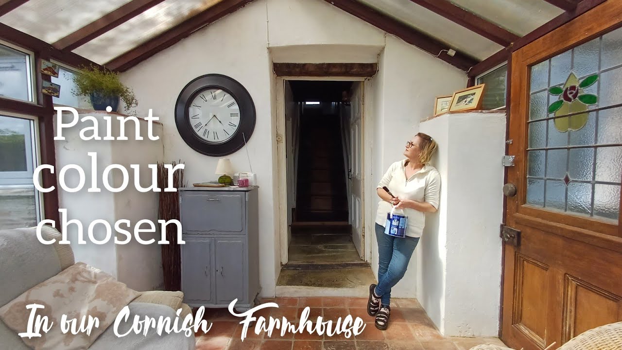 Home Renovation/painting my conservatory #diy #vlog #houserenovation #farmhouse #cornwall #diyideas