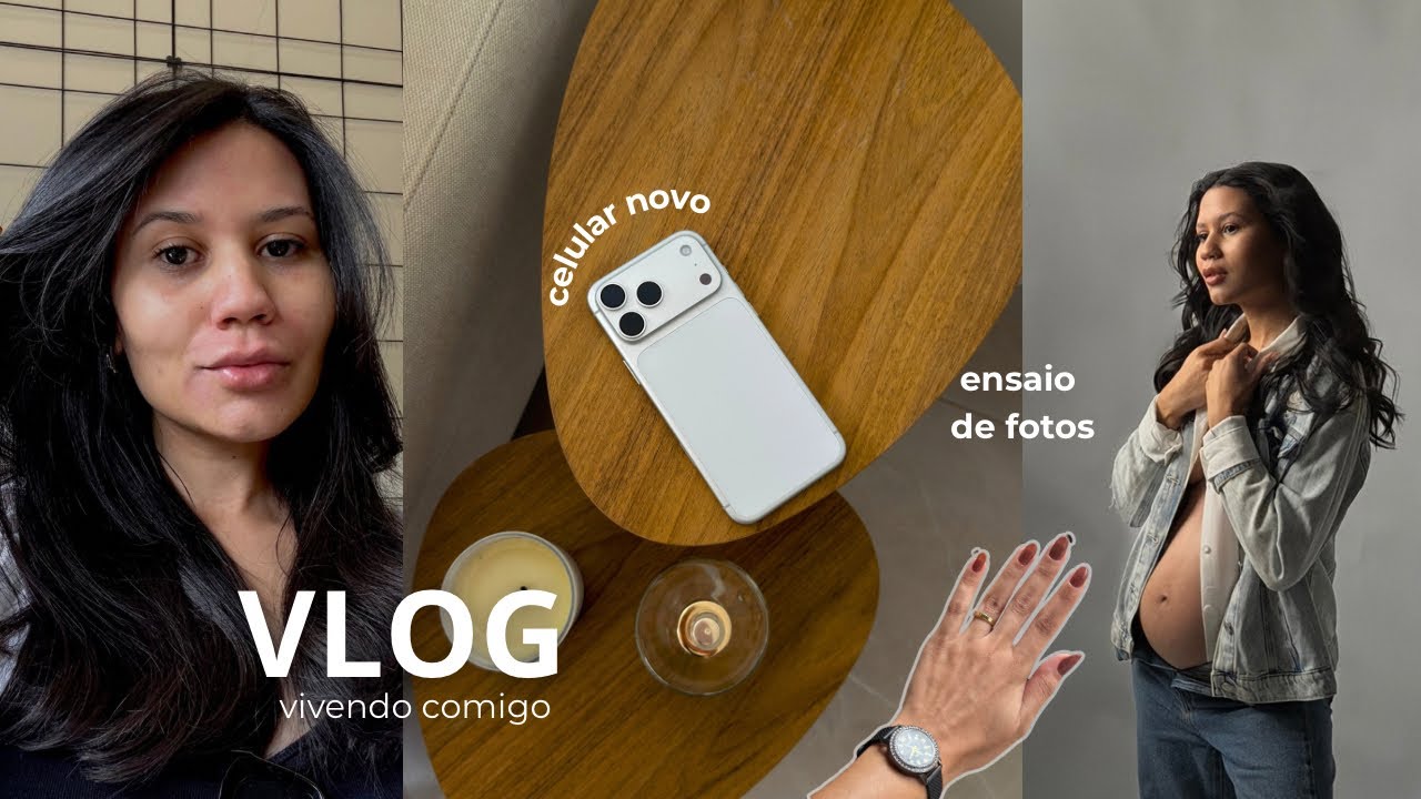 CELULAR NOVO, ENSAIO DE FOTOS, DIA NO SALÃO || vivendo comigo