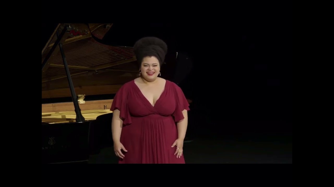 Jasmin White sings Negro Speaks of Rivers by Bonds