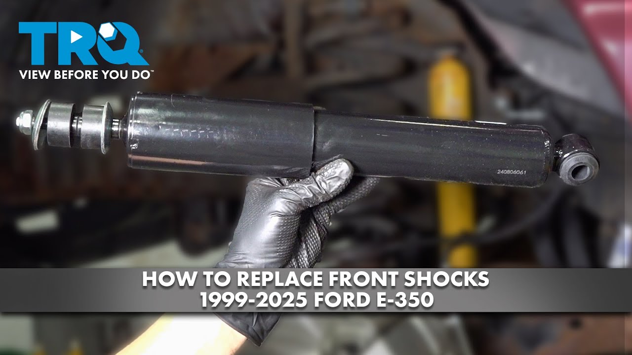 How to Replace Front Shocks 1999-2025 Ford E-350