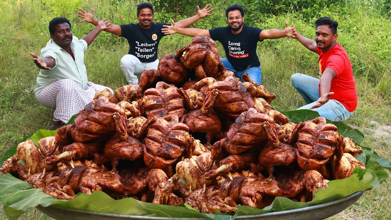 Ghee Full Chicken Roast | Full Chicken Ghee Roast By Our Grandpa Kitchen
