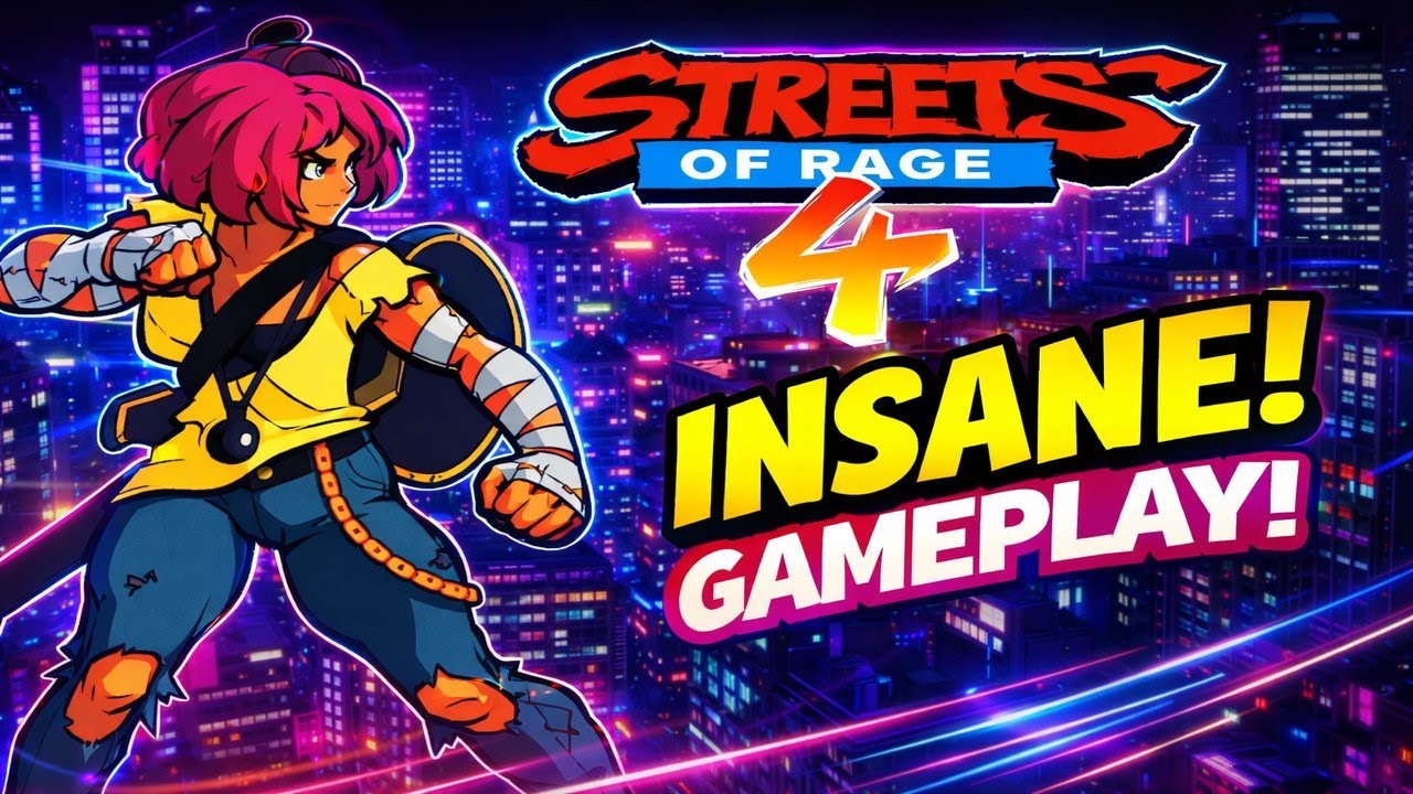 Cherry Goes Wild! | Streets of Rage 4 (Normal Gameplay)