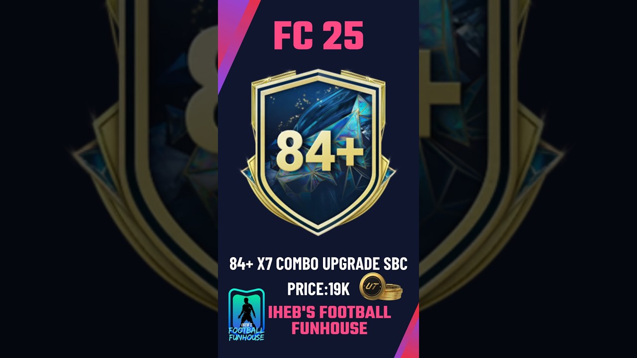 FASTEST & CHEAPEST Way to Complete 84+ x7 Combo Upgrade SBC in FC 25! 💸⚡ (Easy Method!)