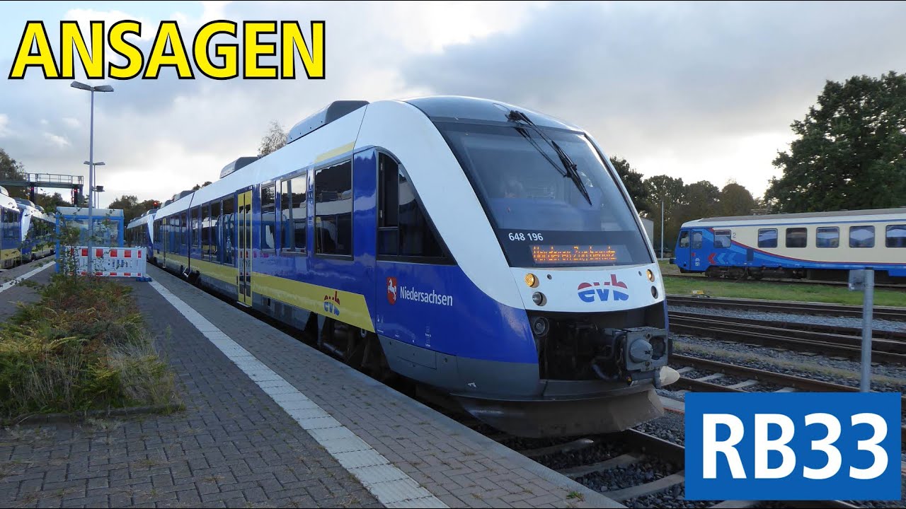 [EVB Elbe-Weser] Ansagen der RB33 (alt)