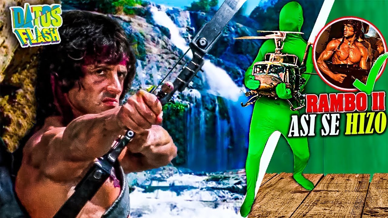 😱RAMBO 2 pero sin EFECTOS ESPECIALES!!