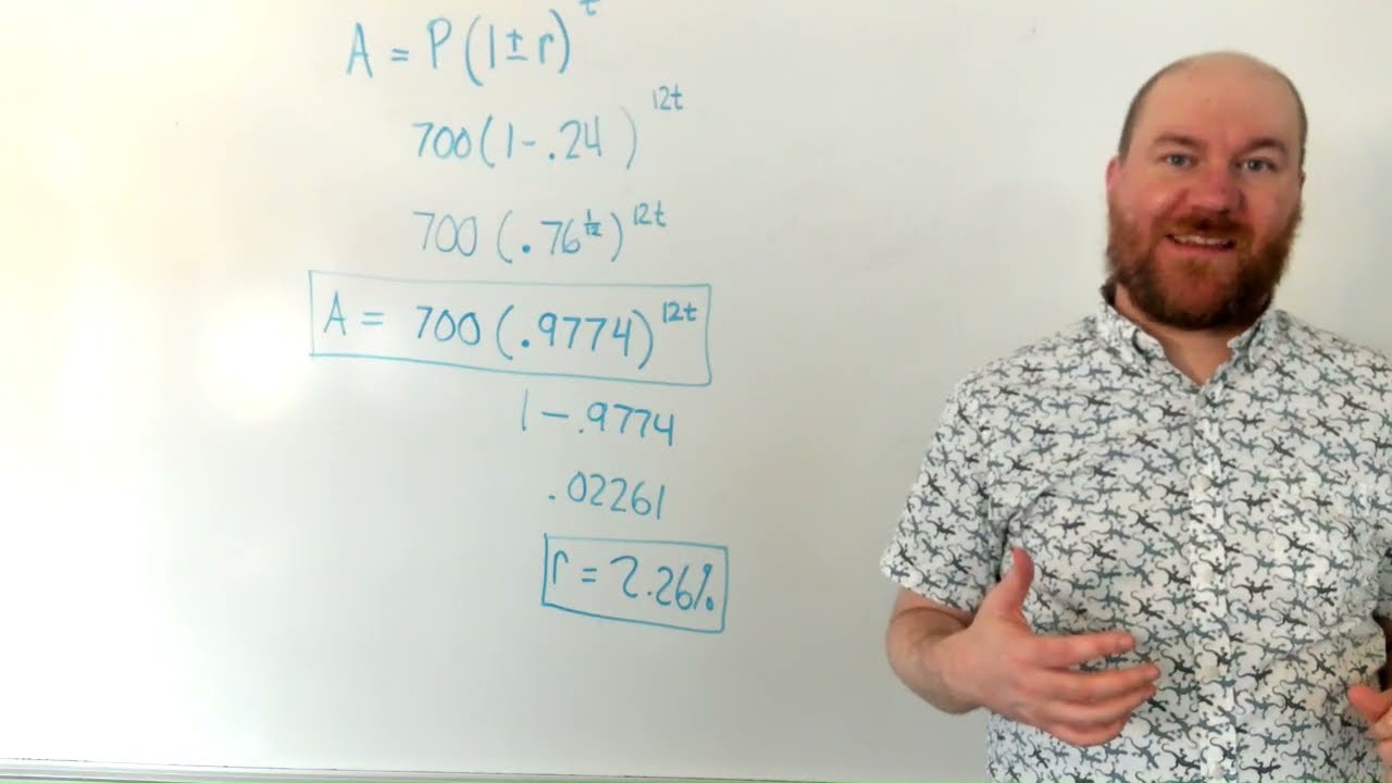 Exponential Rate of Change