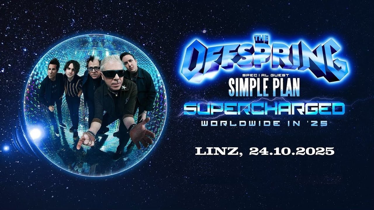 The Offspring @Supercharged Worldwide in '25, TipsArena, Linz, Austria (October 24th, 2025)