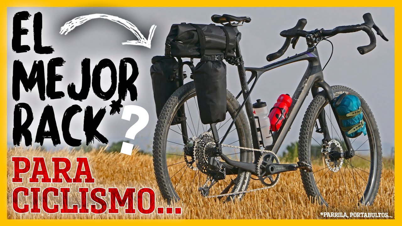 Unboxing rack-portabultos TAILFIN AeroPack mini panniers | BIKEPACKING | CICLISMO | Javier Bañón Izu