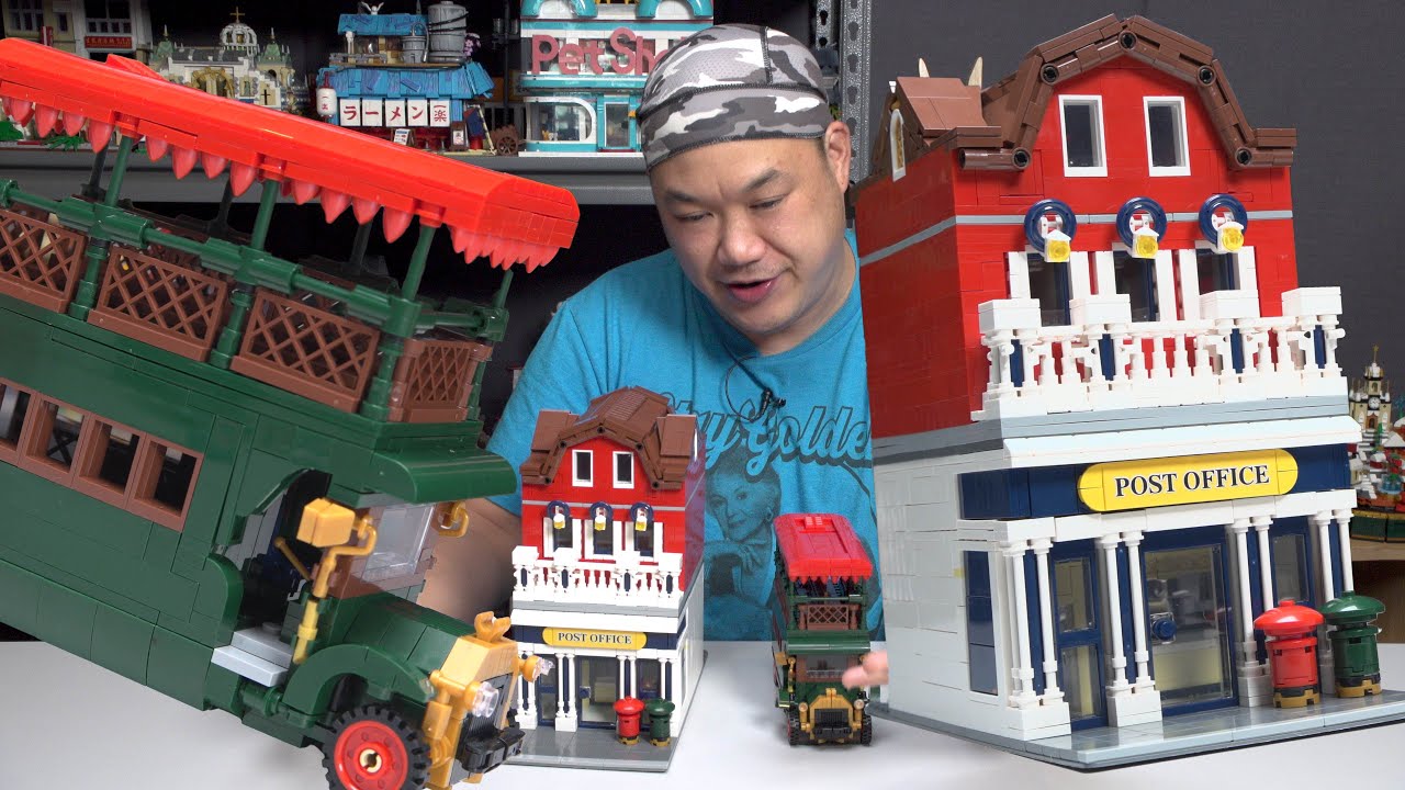 Post Office Modular 2021 | Mould King Brick Review MK11001