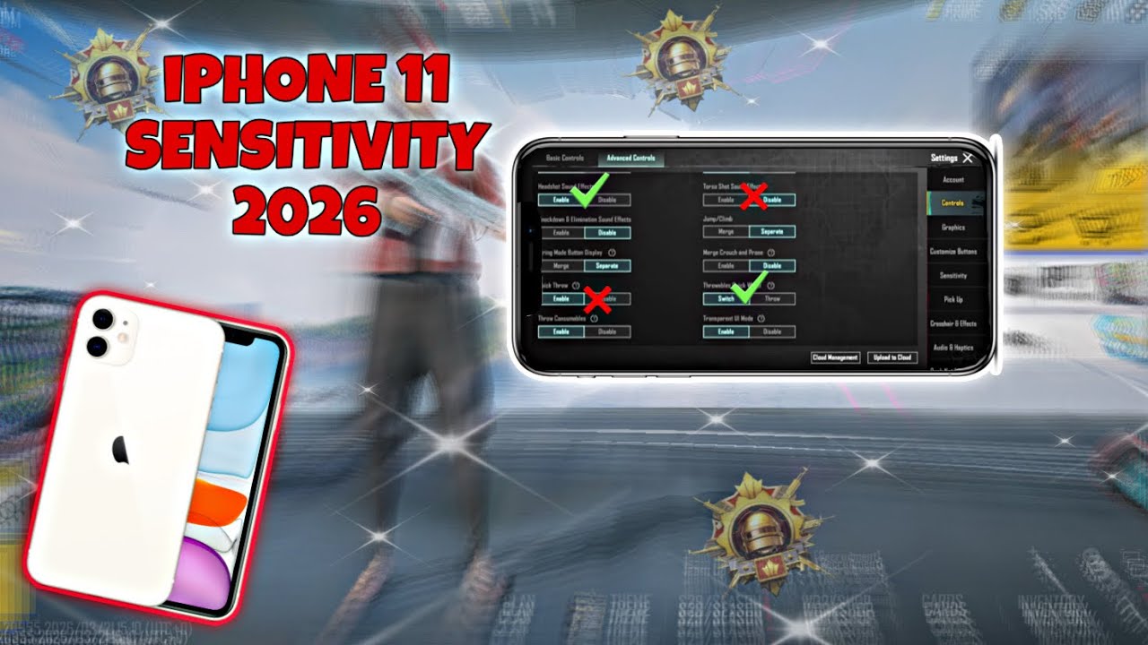 iPhone XR sensitivity in 2024 pubg and bgmi😱| bgmi and pubg best sensitivity