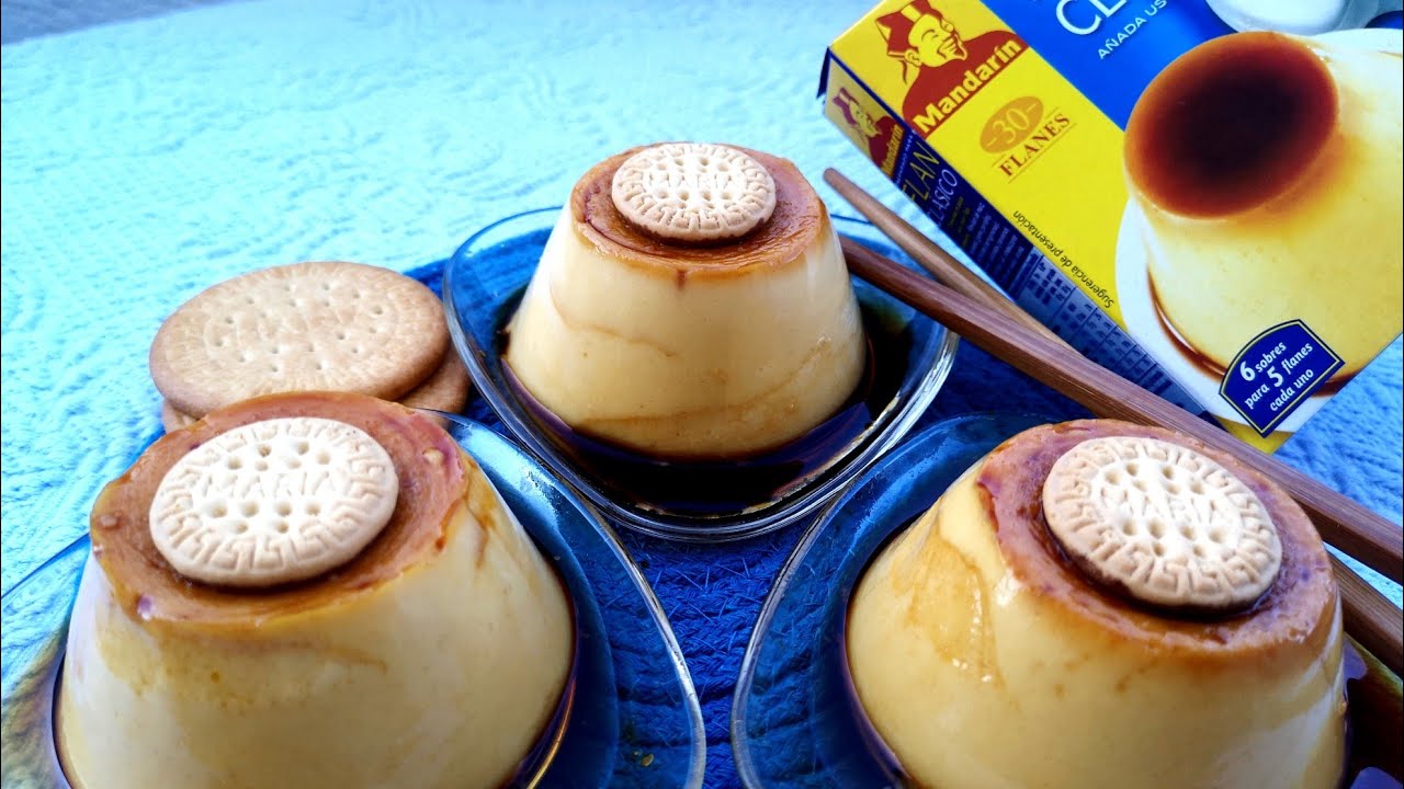 🍮FLAN DE GALLETAS MARÍA SIN HORNO, SIN BATIDORA 😍 CON RECUERDOS. //BEATRIZ COCINA.