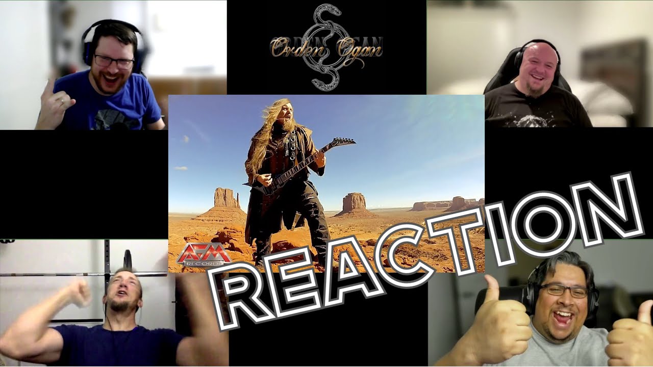 Orden Ogan - Gunman Reaction and Discussion!