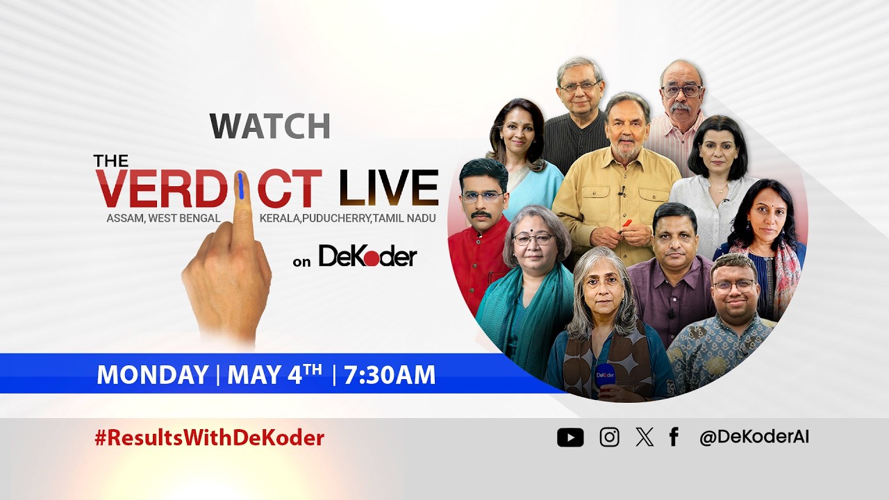 RESULTS: The Verdict Live 2026 | Who Wins Bengal, TN, Kerala, Assam & Puducherry? | Prannoy Roy