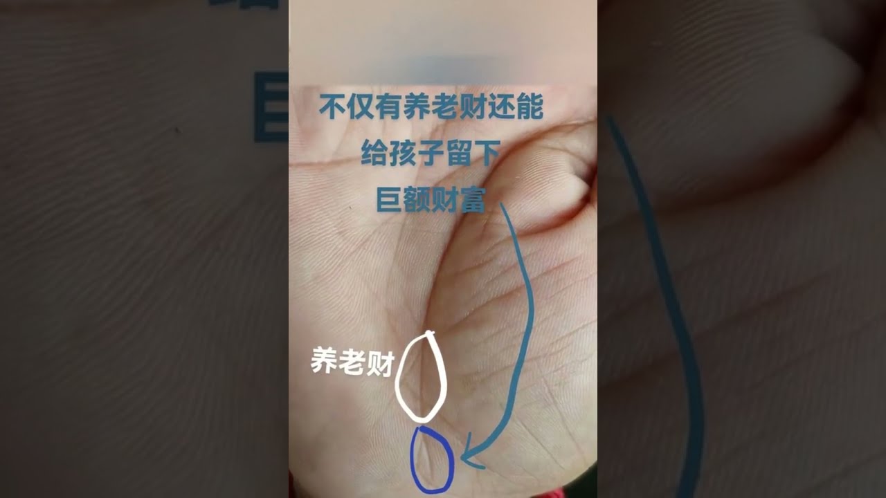 必看！越老越有錢的手相！晚年財庫豐盈，更能「蔭庇子孫」，留下無價財富！ #手相 #面相 #看手相 #手相分析 #生命線#婚姻線 #財運線 #倪海厦 #palmistry #老王#手相教学