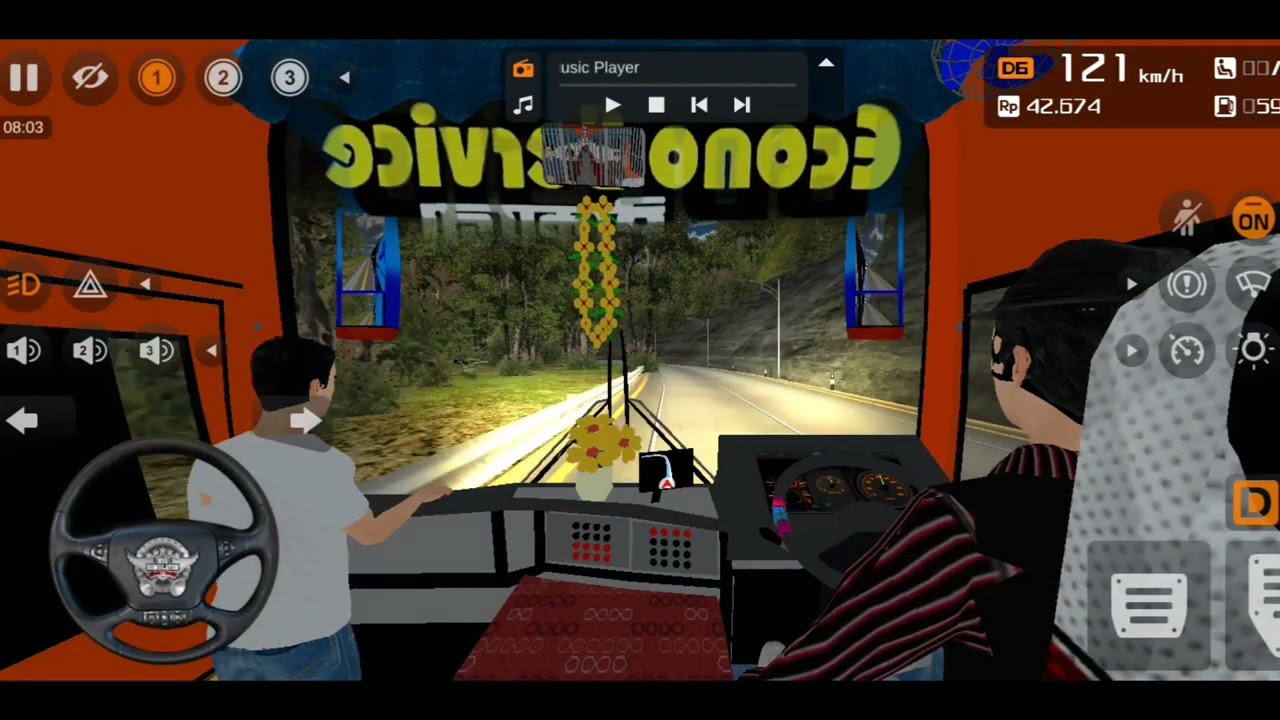 Bus simulator Indonesia econo bus mod