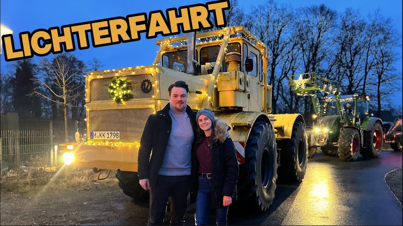 Hält die Kirovets durch ? | Lichterfahrt mit meiner Freundin im K700 | Farmvlog #169